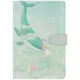 Блокнот с магнитной застежкой Девочка и Кит Dream little whale (224стр) (13х19) - фото 5