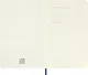 Записная книжка А6, 96 листов в линейку "Classic Pocket", мягкая обложка, гортензия синяя, резинка, ляссе, Moleskine - фото 5