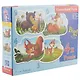 Пазл Castorland Лесные животные 3*4*6*9эл., 15,5*11см В-005079 - фото 2