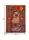 Открытка Мопс Поздравляю (дерево) (otk005) - фото 2