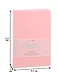 Записная книжка А6- 80л кл. "Graсe" пастельно-розовый, иск.кожа, ляссе, инд.уп. - фото 2