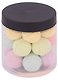 Новогодние маленькие бурлящие шарики для ванны Rainbow balls (банка) (300 г) - фото 1