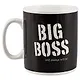 Кружка керамическая "Big boss", черная, 750 мл - фото 2