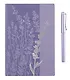 Ежедневник недат. А5 120л "Виннер" сиреневый + ручка шариковая, мягк.переплет, тиснение фольгой, блинтовое тиснение, офсет, ляссе, подар.упаковка - фото 3