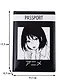 Обложка для паспорта Аниме Девушка (Дзё) (ПВХ бокс) (ОП2021-294) - фото 3