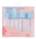 Дорожный набор баночек для путешествий Travel Bottles (4 предмета) (пластик) (4x60мл) - фото 3