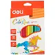 Карандаши цветные Deli, Color Run, пластиковые 18 цветов - фото 1