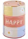 Копилка Бочка Happy (металл) (8х13) - фото 1