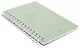 Тетрадь «Romance», 120 листов в клетку, светло-зеленый, твердый переплет, спираль - фото 2