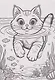 Раскраска. Милые котики - фото 3
