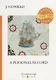 A Personal Record = Мемуары: на английском языке - фото 1