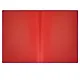 Ежедневник недат. А6+ 160л 126х174 "Софт-тач" красный, иск.кожа, мягкий переплет, блинт.тиснение, офсет, ляссе - фото 3