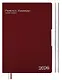Ежедневник дат. 2026г. А4 120л "Шеврет глосс" бордовый, кожзам, мягк. переплет, тисн. фольгой, офсет, закругл.углы, справ.мат-лы, 2 ляссе, инд.уп, Escalada - фото 2