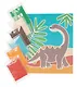 Фреска. Динозавры. Набор для творчества . -Китай: Bondibon, (Творчество с Буки). ВВ1967 462986 - фото 4