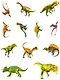 Динозавры. Дополни картинку! Внутри 48 фото-наклеек! - фото 2