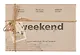 Коробка подарочная "Weekend" 21*14*8.5см, картон - фото 4