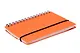 Записная книжка «Orange» А6, 80 листов в линейку, спираль, Stila - фото 2