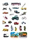 100 НАКЛЕЕК. ТРАНСПОРТ - фото 4