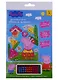 Аппликация из фольги Пеппа на прогулке 17х20см, Peppa. 33742 - фото 1
