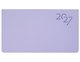 Планинг дат. 2027г. 64л "Soft Touch" нежный лавандовый, иск.кожа, интегр.переплет, тонир.блок, скругл.углы, ляссе, инд.уп - фото 1
