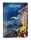 Обложка для паспорта СПб Ноксо Наедине с Петербургом Чайки и гирлянды (ПВХ бокс) (ОП2025-458) - фото 1