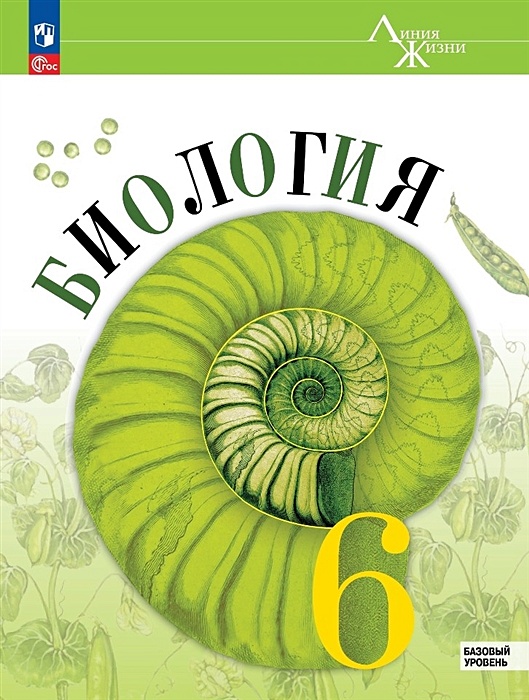 Биология. 6 Класс. Базовый Уровень. Учебник • Пасечник В.В. И Др.