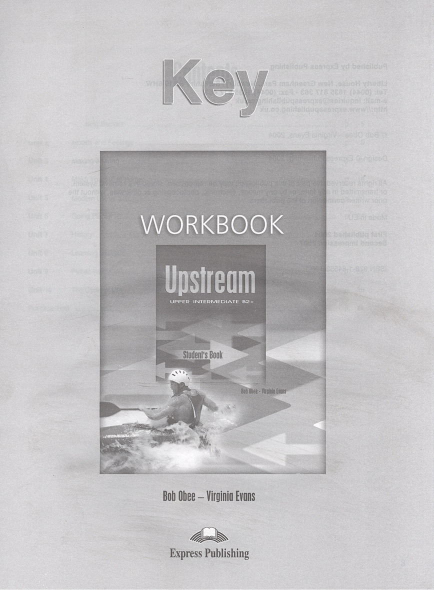 Upstream B2+ Upper Intermediate. WorkBook. Key • Evans V. и др., купить по  низкой цене, читать отзывы в Book24.ru • Эксмо-АСТ • ISBN  978-1-84558-196-1, p6836902