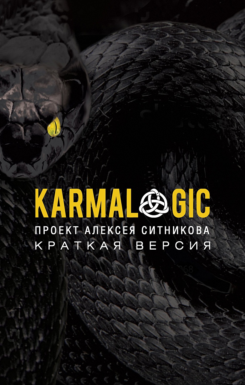 Краткая версия книги. Кармалоджик краткая версия. Проект Алексея Ситникова KARMALOGIC.