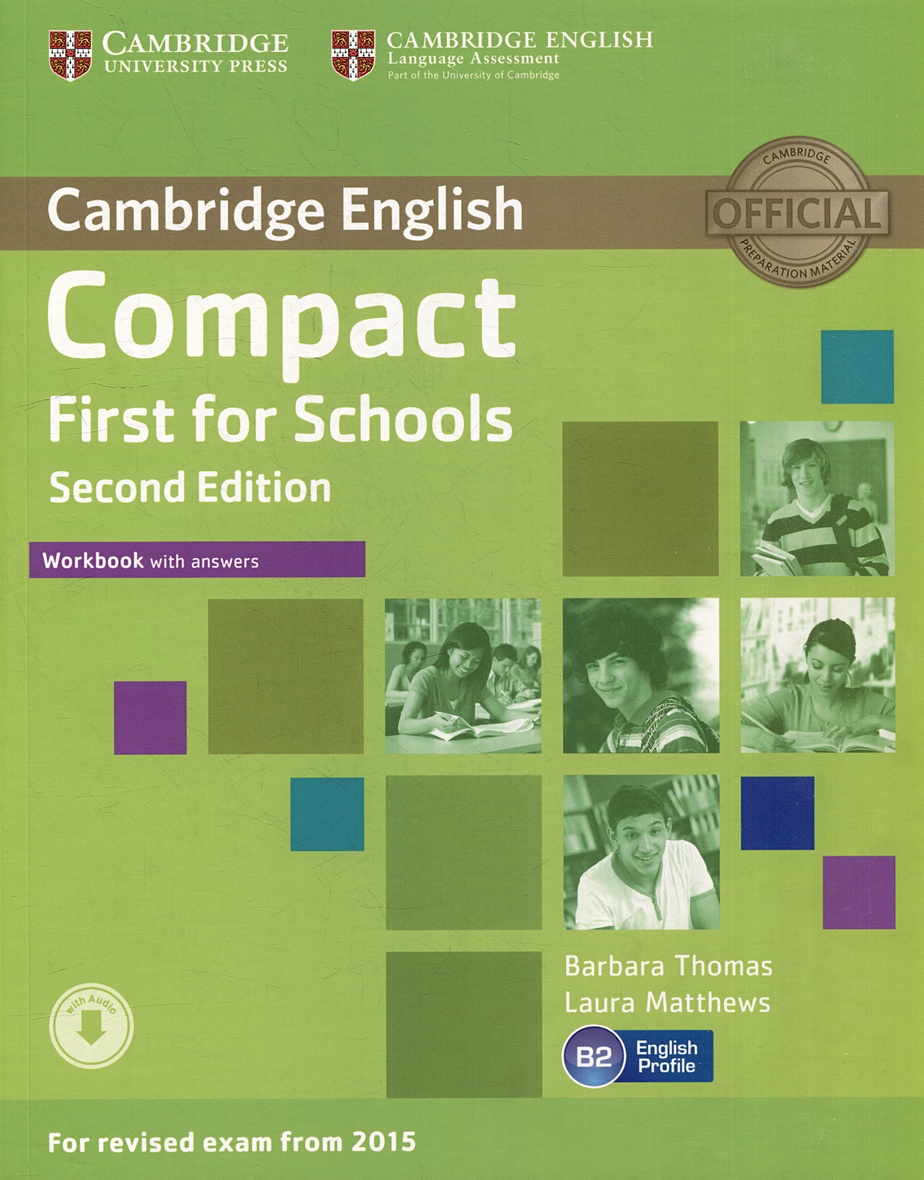 Compact first student`s book with answers. Further practice