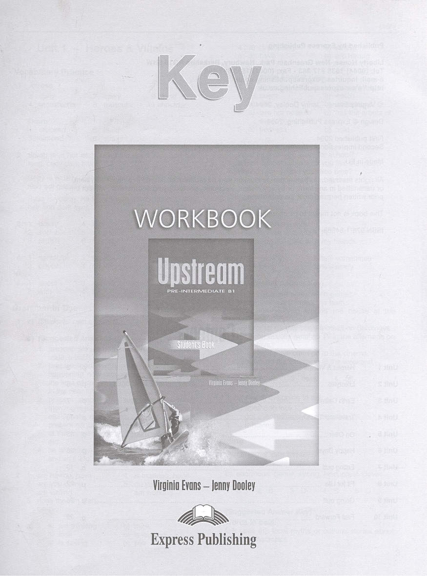 Upstream B1 Pre-Intermediate. Workbook. Key • Dooley J. и др., купить по  низкой цене, читать отзывы в Book24.ru • Эксмо-АСТ • ISBN  978-1-84558-195-4, p6798608