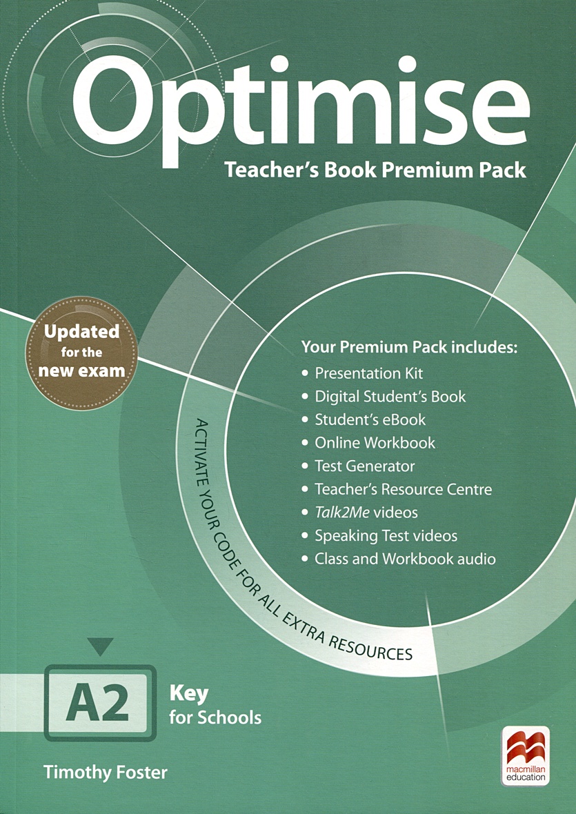 Optimise Updated A2 TB Prem + Online Code Pk • Mann M. и др., купить по  низкой цене, читать отзывы в Book24.ru • Эксмо-АСТ • ISBN  978-1-380-03371-0, p6785573