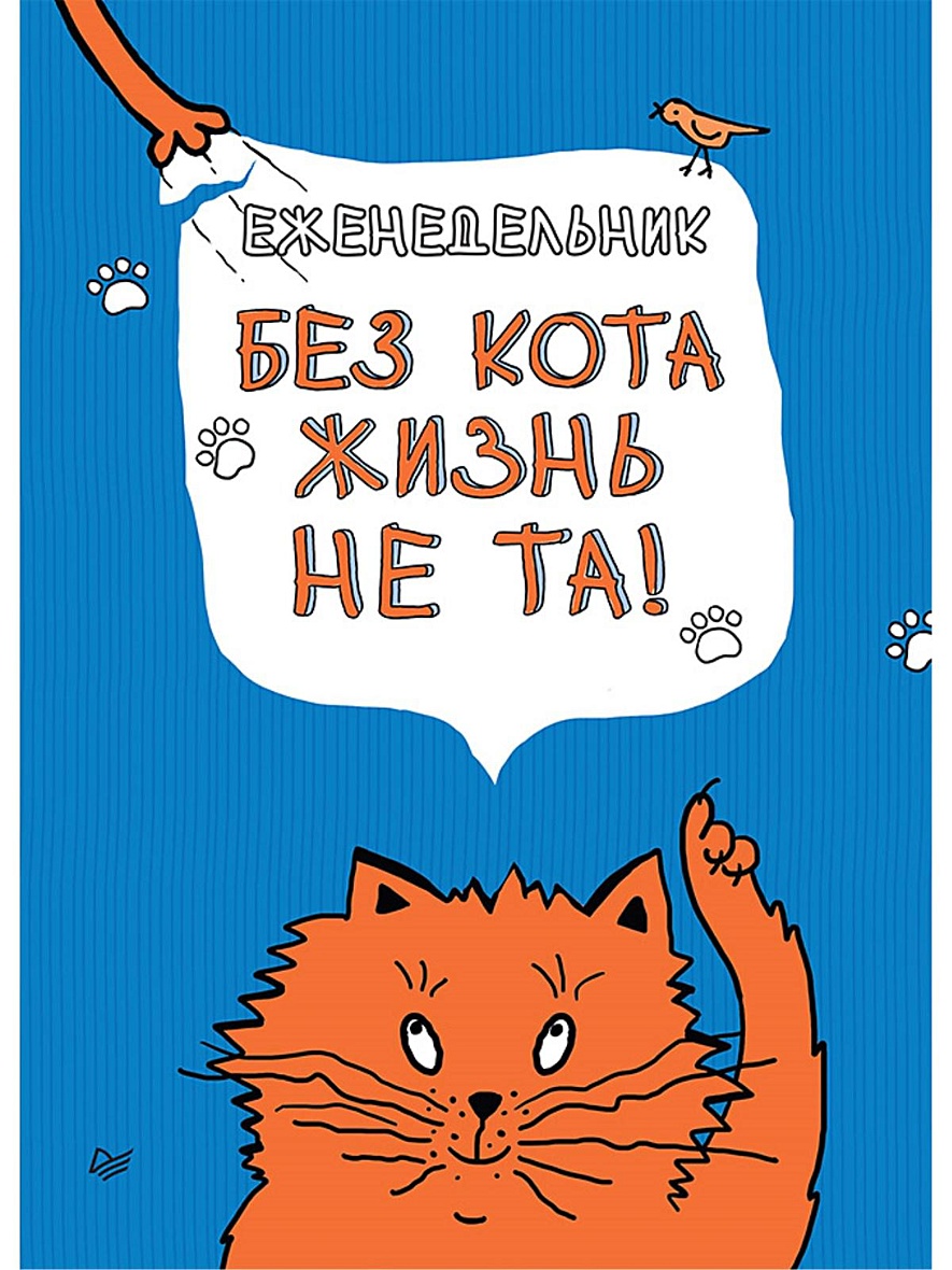 Жизнь кота. Без кота и жизнь не та. Еженедельник без кота жизнь не та. Мысли кота. Без кота.