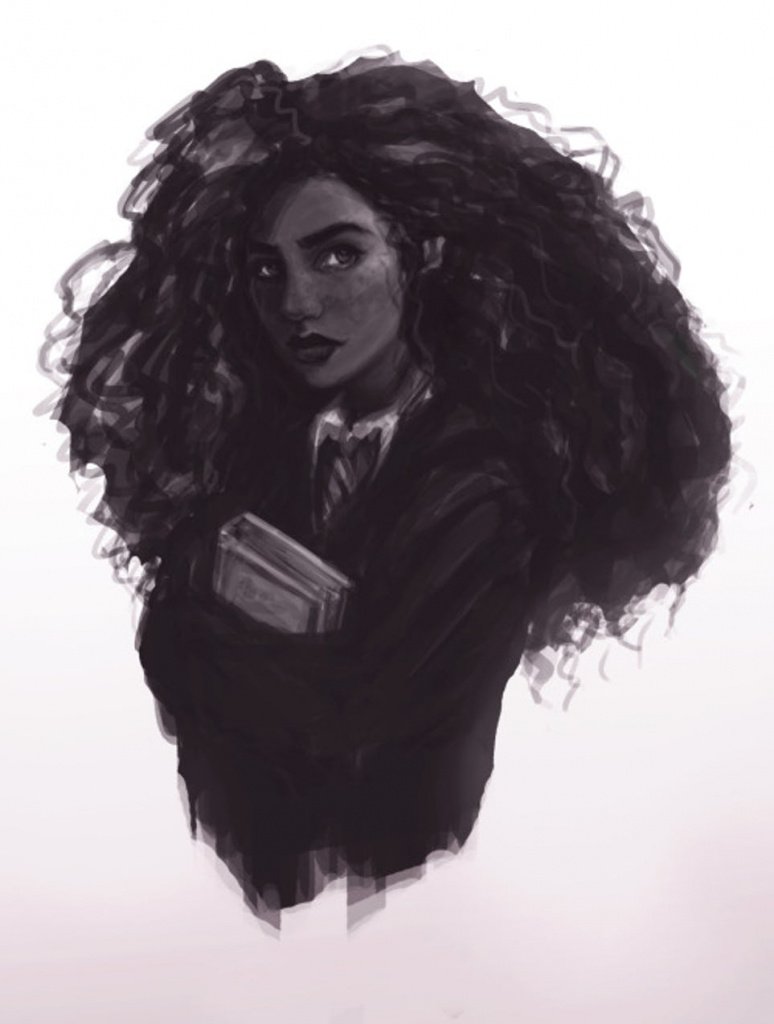 Гермиона Грейнджер афроамериканка фан-арт Гарри Поттер.jpg